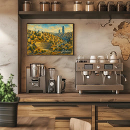Amman Cityscape Poster