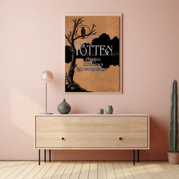 Magic and Mystery Vintage Artistic Illusion Poster
