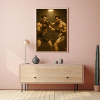 The Boxing Match Poster