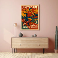 Jim Thorpe Legendary Athlete Jim Thorpe Poster