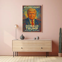 Donald Trump Visionary Future Futurism Collector Poster
