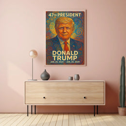 Donald Trump Visionary Future Futurism Collector Poster