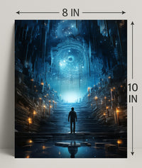 Journey To The Cosmic Abyss Poster