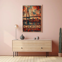 Owensboro Kentucky Scenic Wanderlust Poster