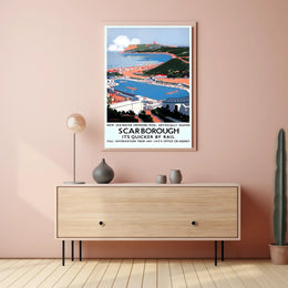 Scarborough Seaside Promotion Poster