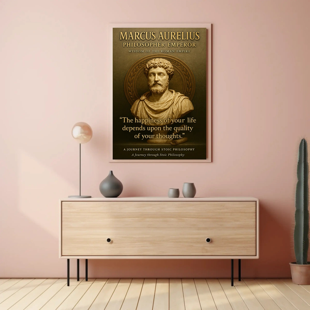Marcus Aurelius Philosopher Emperor Poster