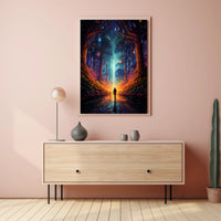 Enchanted Forest Pathway Poster