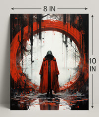 The Enigmatic Figure Poster