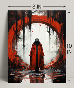 The Enigmatic Figure Poster