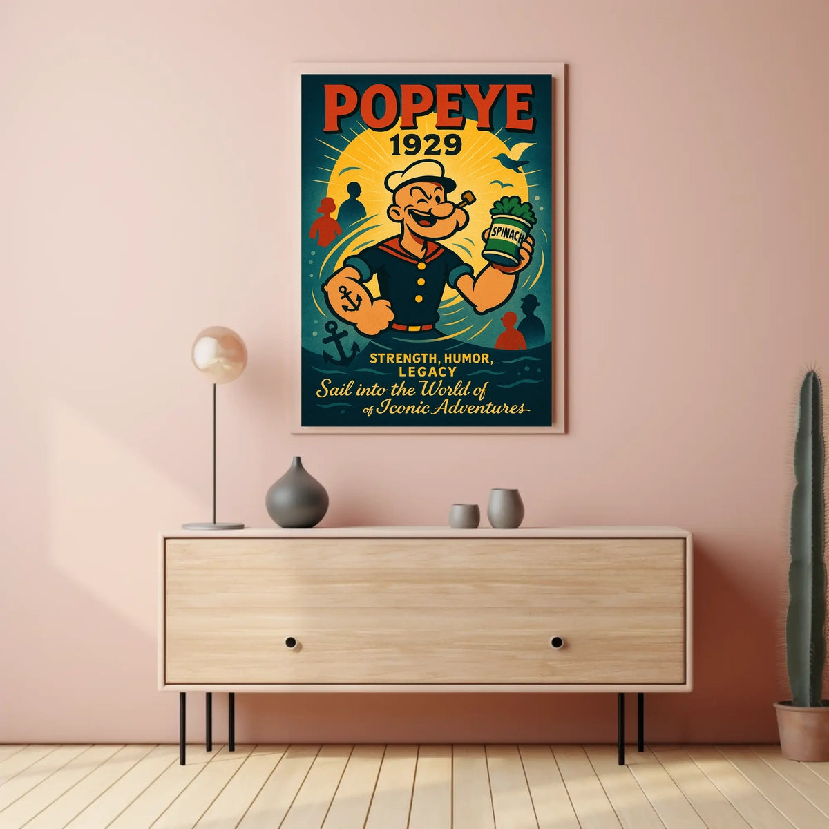 Popeye 1929 Art Poster POP-120