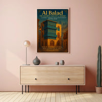 Al Balad The Colorful Old City Of Poster