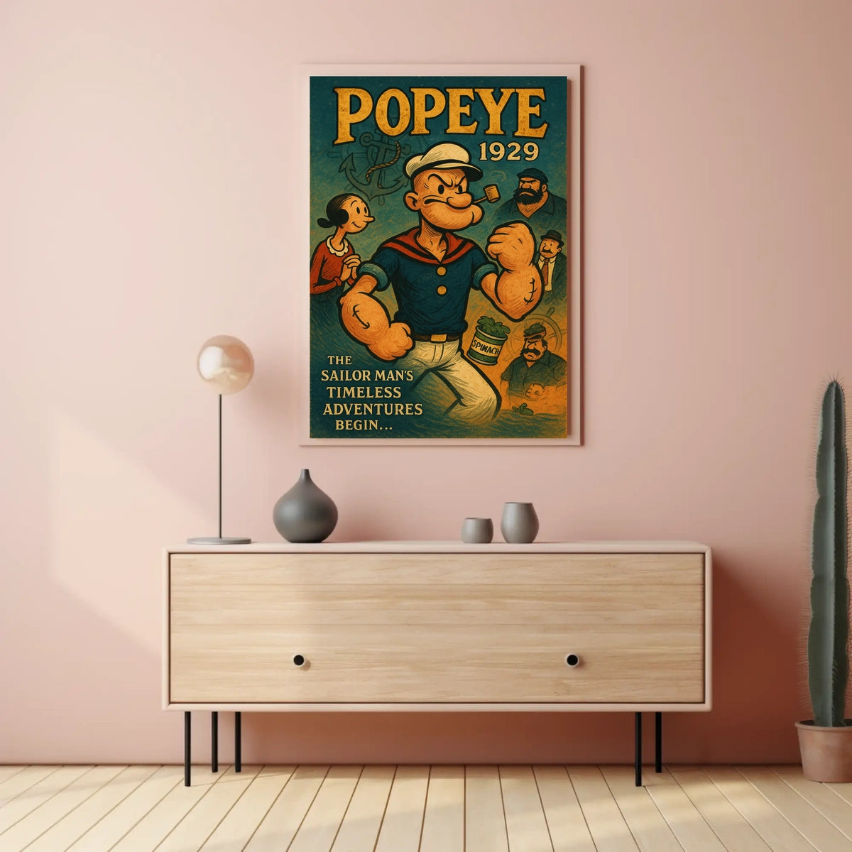 Popeye 1929 Art Poster POP-133
