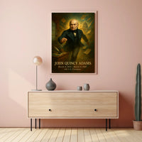 John Quincy Adams Patriotic Historical or Presidential Poster