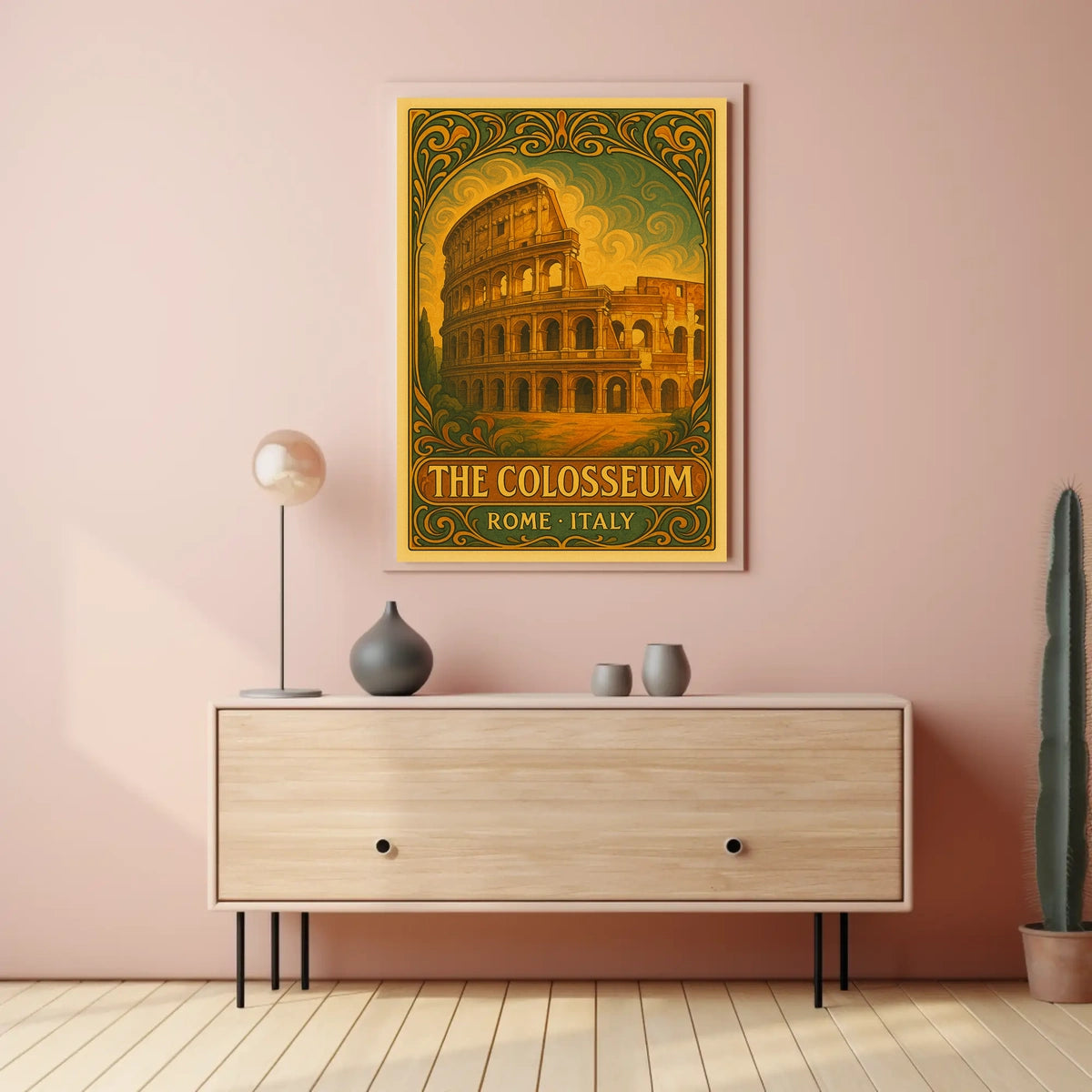 The Colosseum Rome, Italy Poster