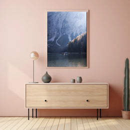 Tranquil Mountain Lake Poster