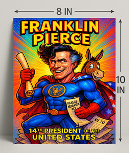 Franklin Pierce 14th President Poster PosterGoat