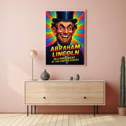 Abraham Lincoln 16th President Poster Wall Art Print Decor PosterGoat