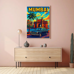 Vibrant Mumbai Poster