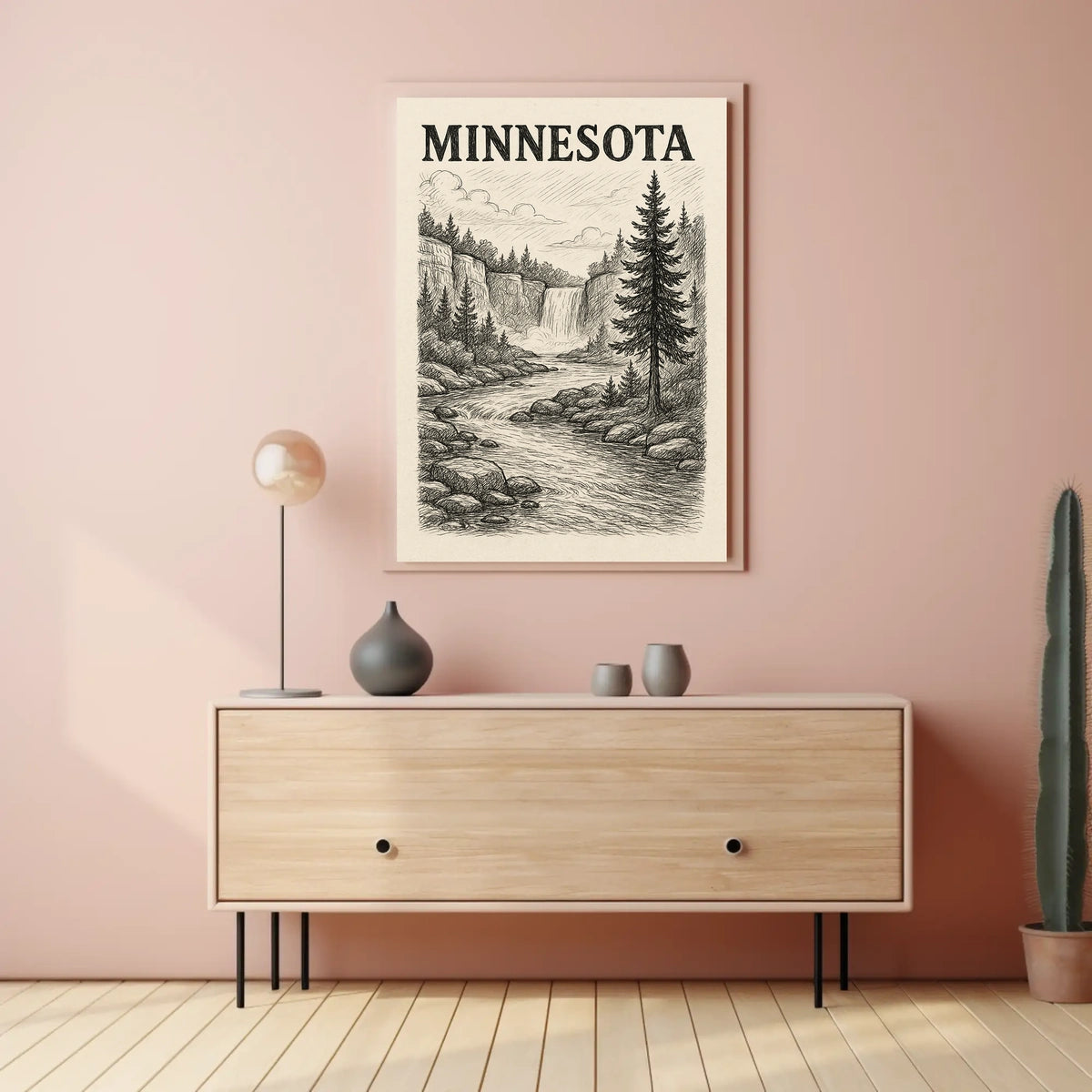Minnesota Wilderness Poster