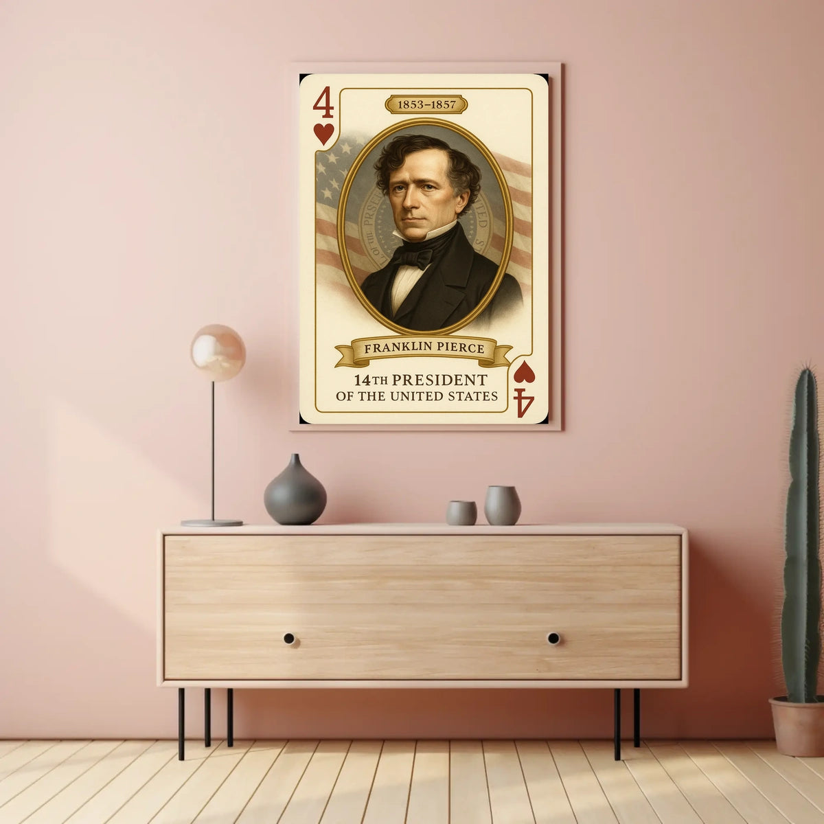 Franklin Pierce 14th President Poster