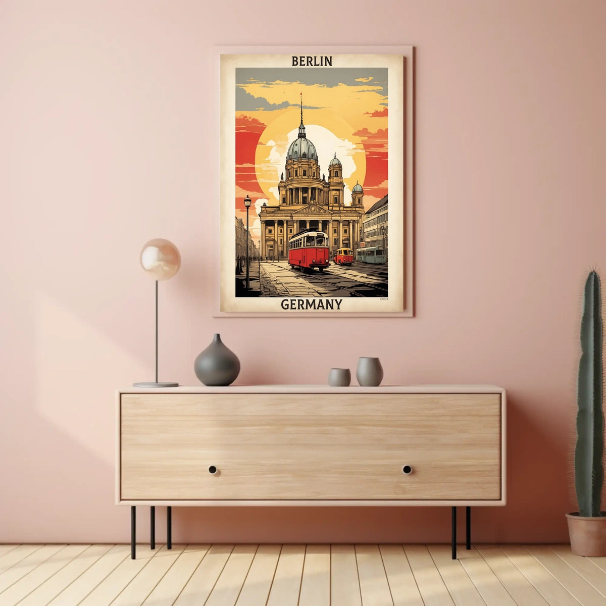 Berlin Architectural Charm Poster