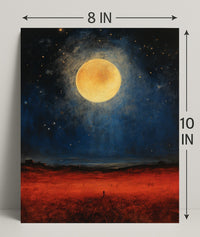 Celestial Nightscape Poster