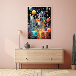 Cosmic Architecture Poster PosterGoat