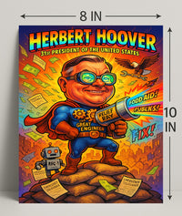 Herbert Hoover 31st President Poster PosterGoat