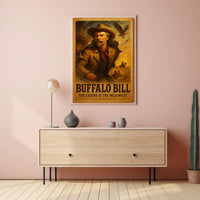 Buffalo Bill Wild West Adventure Poster Wall Art Print