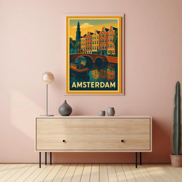 Amsterdam Scenic Poster