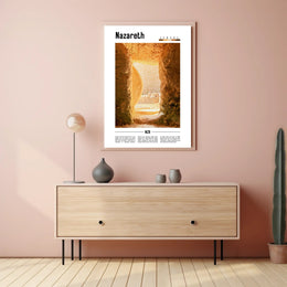 Nazareth Pilgrimage Cultural Heritage Poster PosterGoat