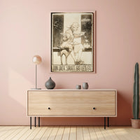 Jack Spratt Health Conscious WWII Propaganda Poster PosterGoat