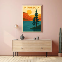 Minnesota Landscape Poster