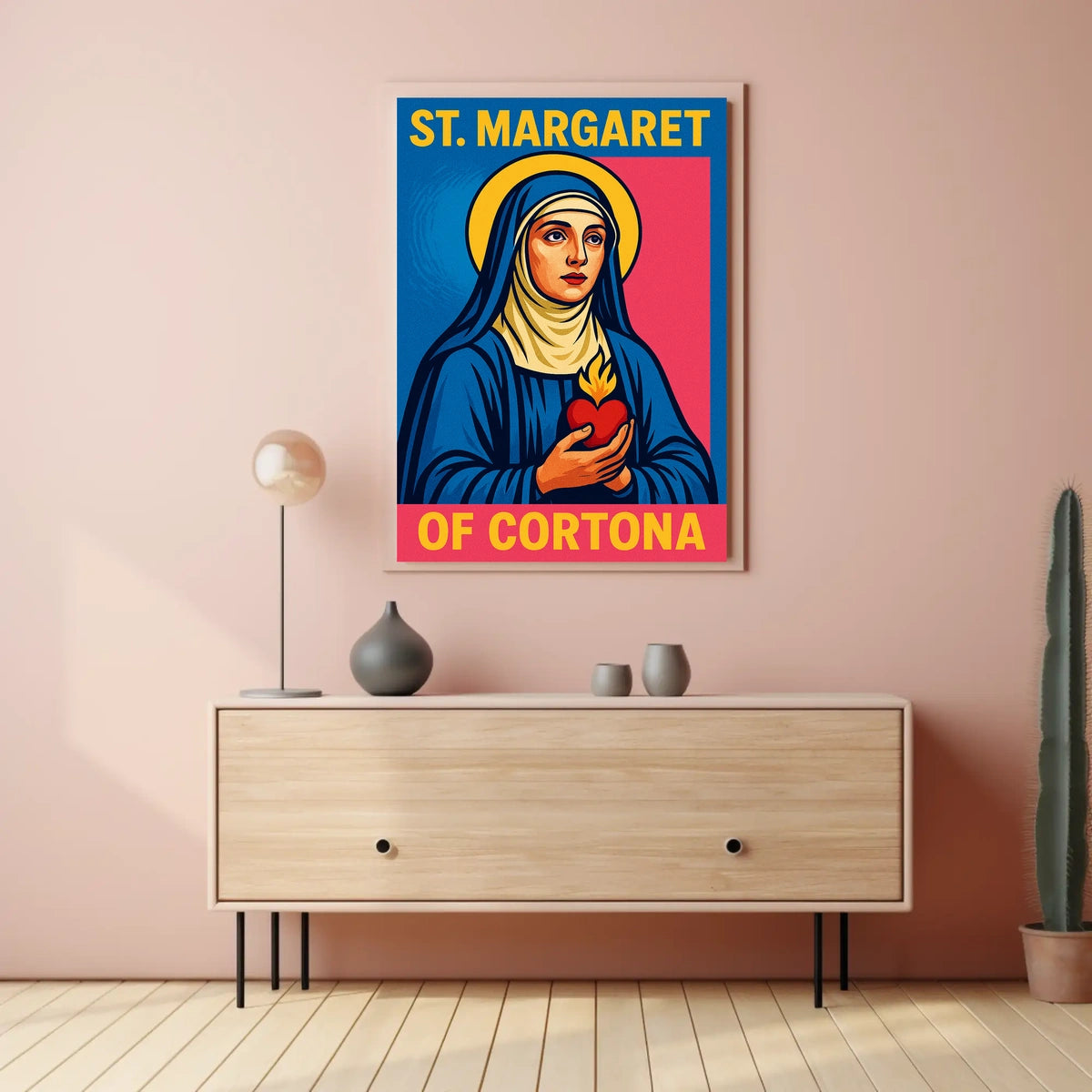 St. Margaret of Cortona Poster