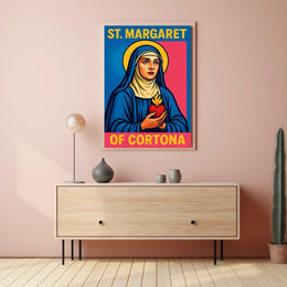 St. Margaret of Cortona Poster