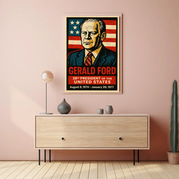 Gerald Ford 38th President Poster