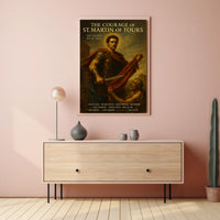 The Courage of St. Martin of Tours Poster
