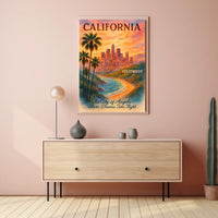 California Dreamscape Poster