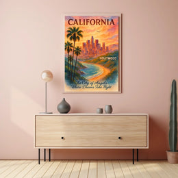 California Dreamscape Poster