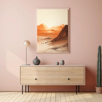 Journey Through The Desert Poster