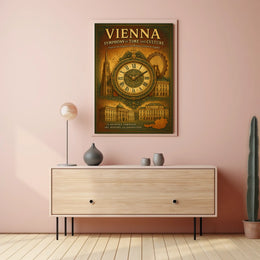 Vienna Symphony Of Time And Culture Poster