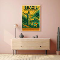 Brazil Embrace the Vibrancy Poster