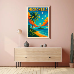 Micronesia Paradise Poster