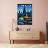 Discover Chicago Poster