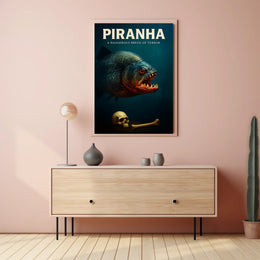 Piranha A Dangerous Breed of Terror Poster PosterGoat