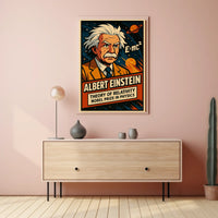 Albert Einstein Theory Of Relativity Poster