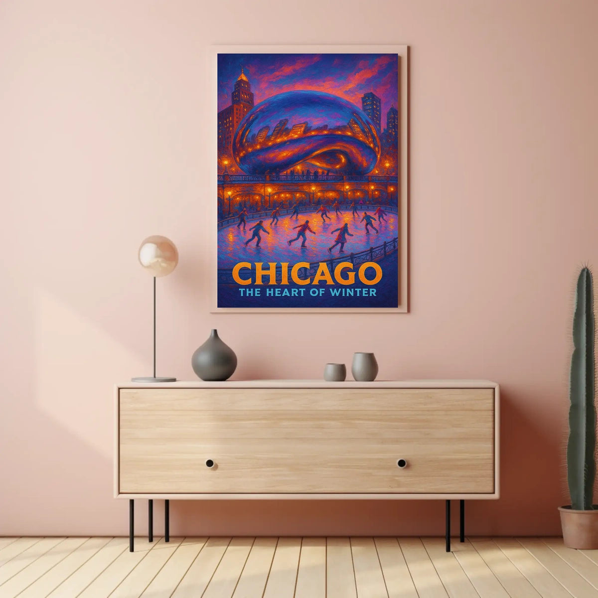 Chicago The Heart of Winter Poster