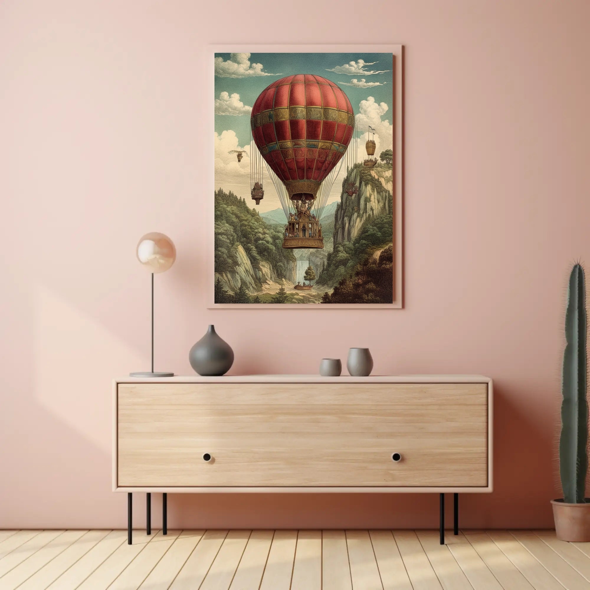 Journey Through the Skies Poster