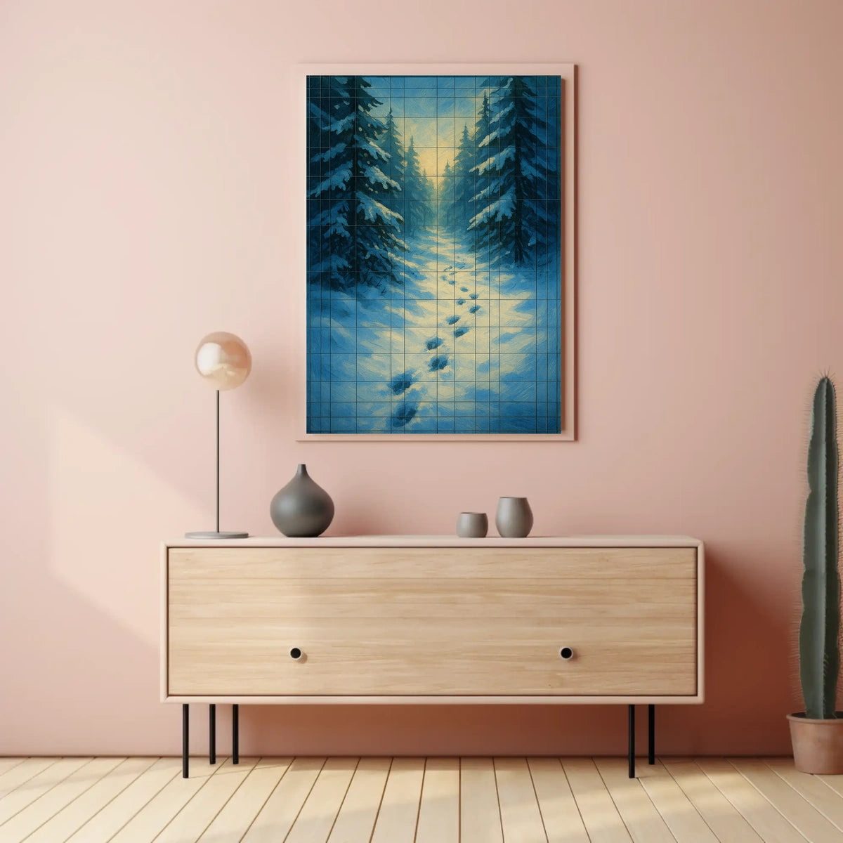 Winter Wonderland Pathway Poster