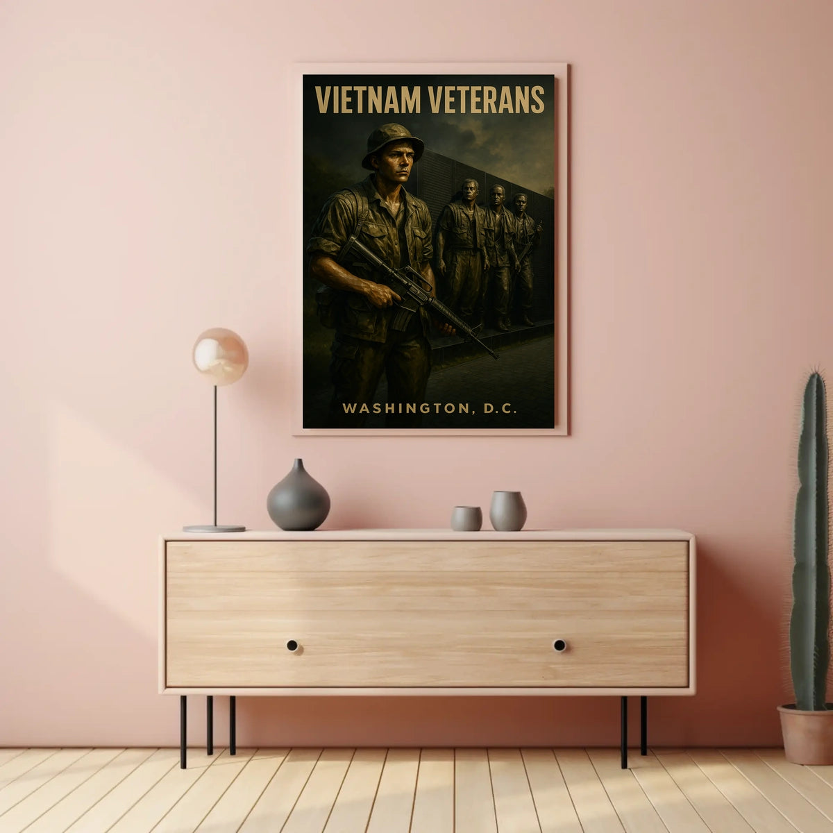 Vietnam Veterans Memorial Poster